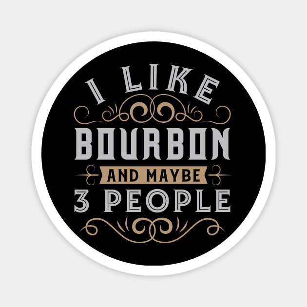 Whiskey Bourbon Whisky Scotch Blended Gift Magnet by Tee__Dot